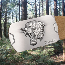 Roller tiger head canvas belt Mens and womens outdoor belt Student sports training pants belt Slider cloth belt Leisure