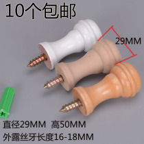 DIY Wood handmade coat adhesive hook European clothing coat hook log decoration row hook single hook