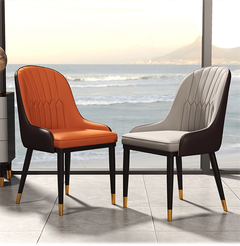 Nordic Wind Light Lavish Dining Chair Modern Minima Leaning Back Chair Mesh Red Negotiate Beauty Chia Chairs Home Dining Room Nordic Stools