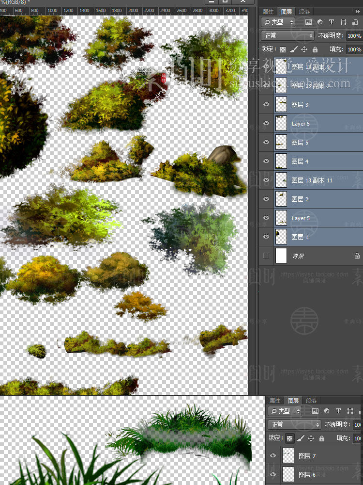 日式动漫游戏场景背景合集 室内外场景psd源文件 cg原画美术参考