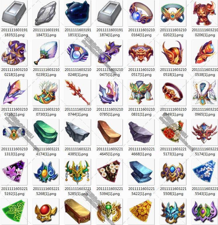 高清 古代Q版 素材元件 CG 设定 动漫 游戏 图集 原画 资料