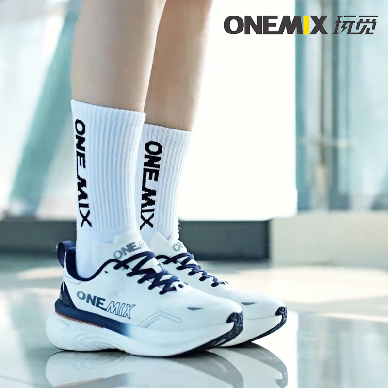 Onemix Pura Running Shoes for Men and Women, Professional Sports Shoes, Shock-Absorbing, Lightweight, Breathable Running Shoes for Spring and Summer