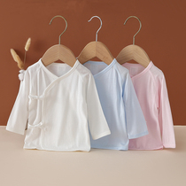 Baby Lacing Monk Served Summer Thin with newborn lingerie Climbing Warm Clothes men and women Baby Bamboo Fiber Blouses