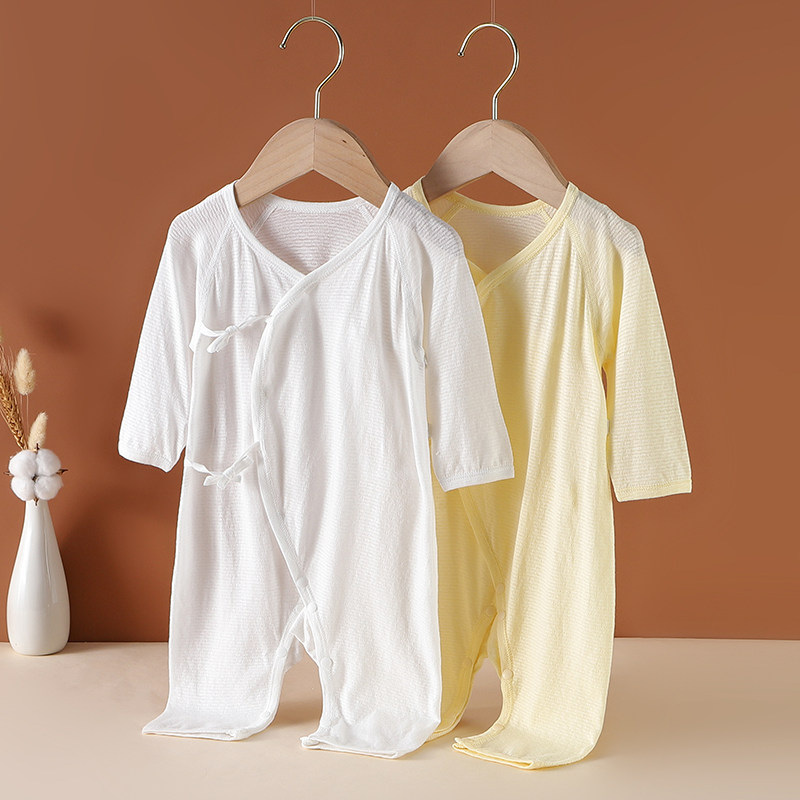 Summer Newborn Monk Wears Baby Long Sleeve Fiber HardclotheMen and Women Baby Born Breakthrough