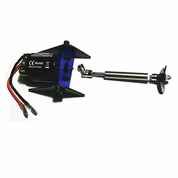 Nesting ship 540 motor dynamic promotion system set 4mm axis system motor+universal section+propeller assembly