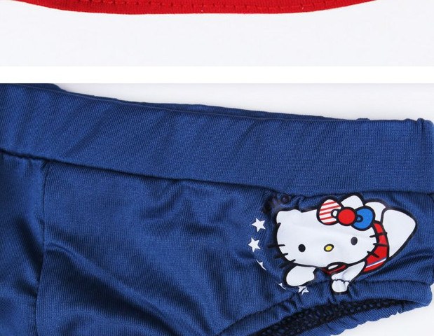 Bé yêu mùa hè mới phim hoạt hình hello kitty bikini chia áo tắm trẻ em đồ bơi đi biển nữ đồ bơi bé gái ngộ nghĩnh