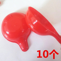 Food grade plastic dug face scoop small dug face spoon thickened plastic cooked glue scoop rice spoon flour spoon household