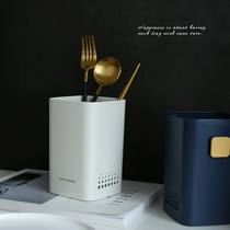 Home Division Gleash Chopstick Cylinder Free of perforated Wall-mounted Kitchen Cutlery Containing chopstick basket Chopstick Cage