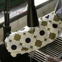 Waterproof cuff jacket Nordic wind tightness soft not Levelers long short protecting sleeves autumn and winter anti-oil stain children adults