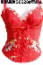 Nàng tiên cá thêu với cúp ngực hỗ trợ cơ thể sau sinh cơ thể corset quần lót phụ nữ Sau sinh