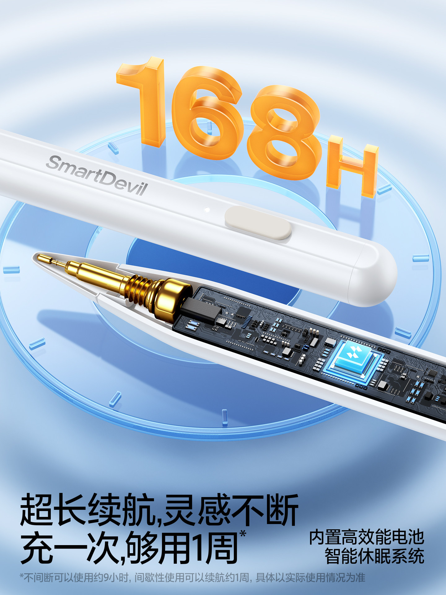 Flash Magic Capacitive Pen Is Suitable for iPad Apple Pencil Second Generation, Apple Pencil First Generation, Air7, Ipad11 Touch Pen, Ipencil Universal Tablet Stylus, Touch Screen Pen