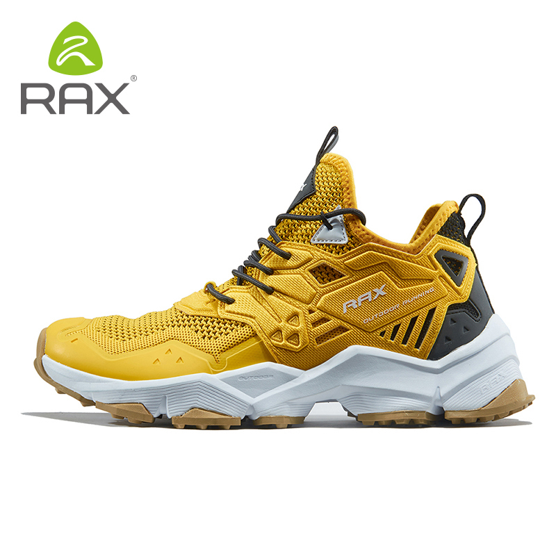 Rax Hiking Shoes for Men, Breathable Trekking Shoes, Outdoor Footwear, Rebound Climbing Shoes, Lightweight and Wear-Resistant Travel Boots, Cross-Country