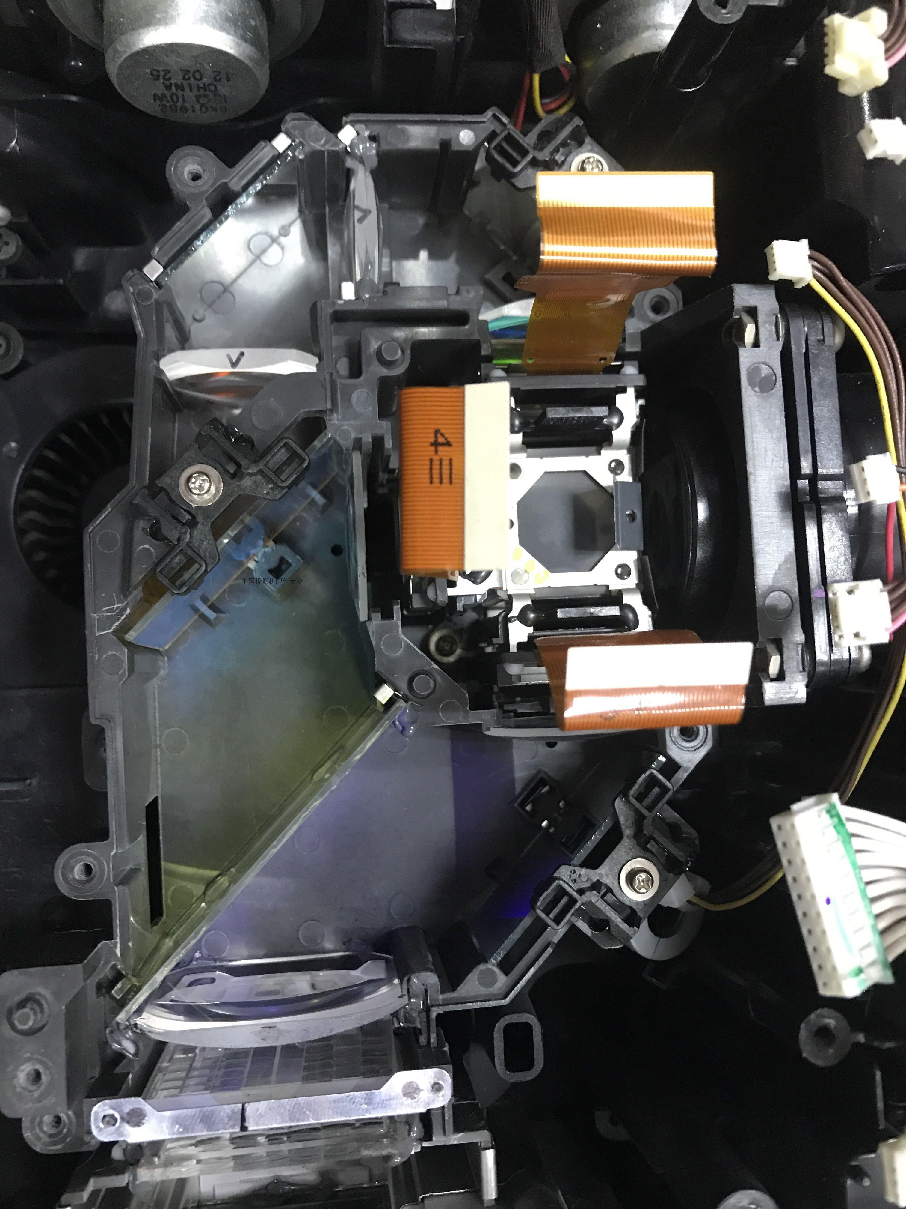 Hitachi Projector Instrument HCP-2650X 360x MAIN BOARD MAIN POWER BOARD HIGH PRESSURE PLATE LIQUID CRYSTAL SHEET FAN