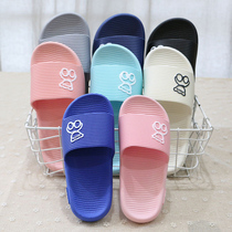 Soft sole imported Vietnam Sudden Rubber Latex slippers female home couple male anti-skating bathroom drag