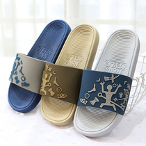 Imported authentic Vietnam temperature slippers for men and women natural rubber latex home couples anti-slip wear resistant soft soles