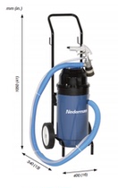 Portable dustless sandblasting machine Small sandblasting machine Automatic sand back sandblasting machine