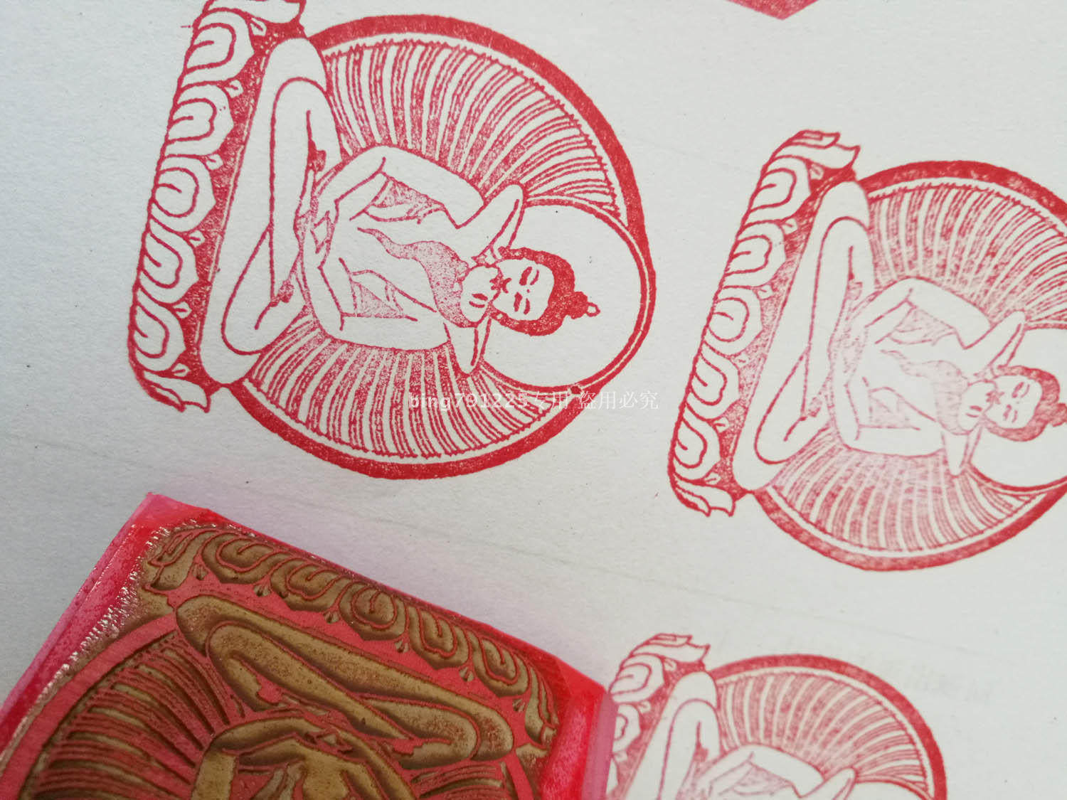 twin buddha seal seal buddha seal twin buddha seal