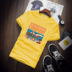 2020 nam Tide ngắn tay áo thun mùa hè Quần áo Half-Sleeve T-Shirt nam bông Loose Trend trắng nam T-shirt 