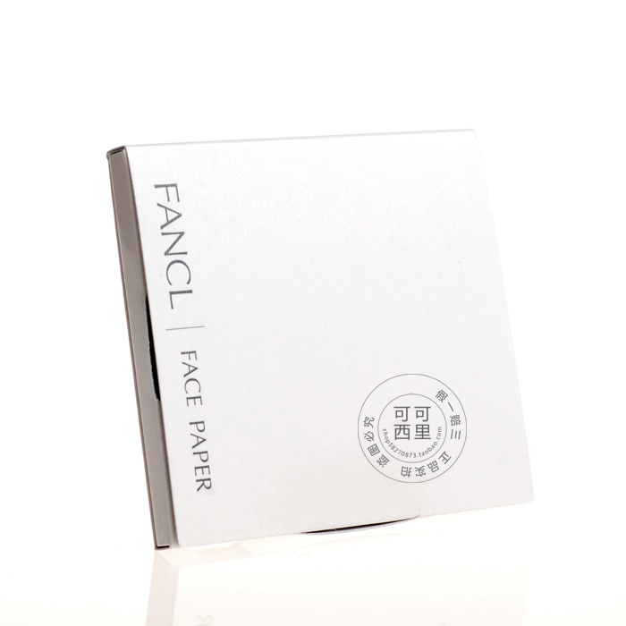 Japan FANCL natural hemp oil-absorbing paper oil-absorbing facial paper 100 men and women can make up portable oil control