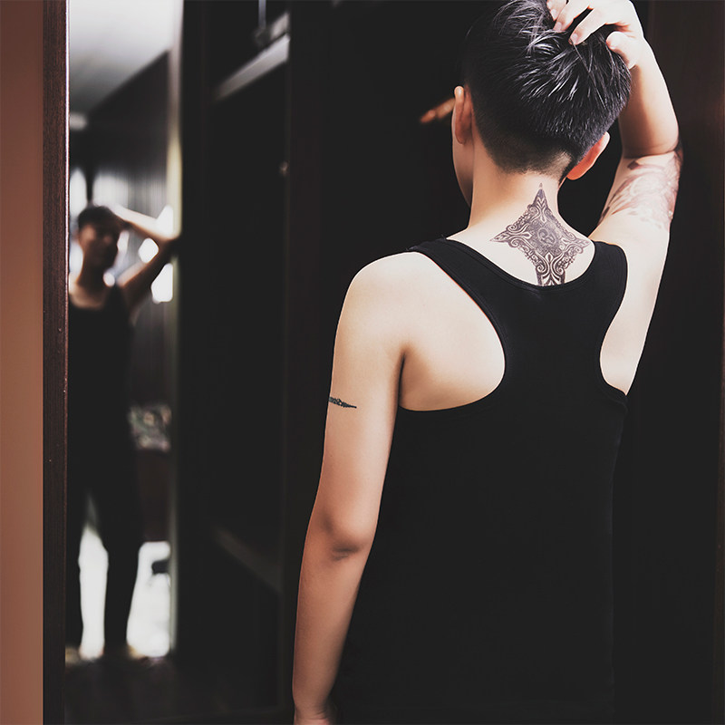 Mr. Han handsome t corset les reinforced bandage long version hook unisex sports vest cotton plastic corset underwear women