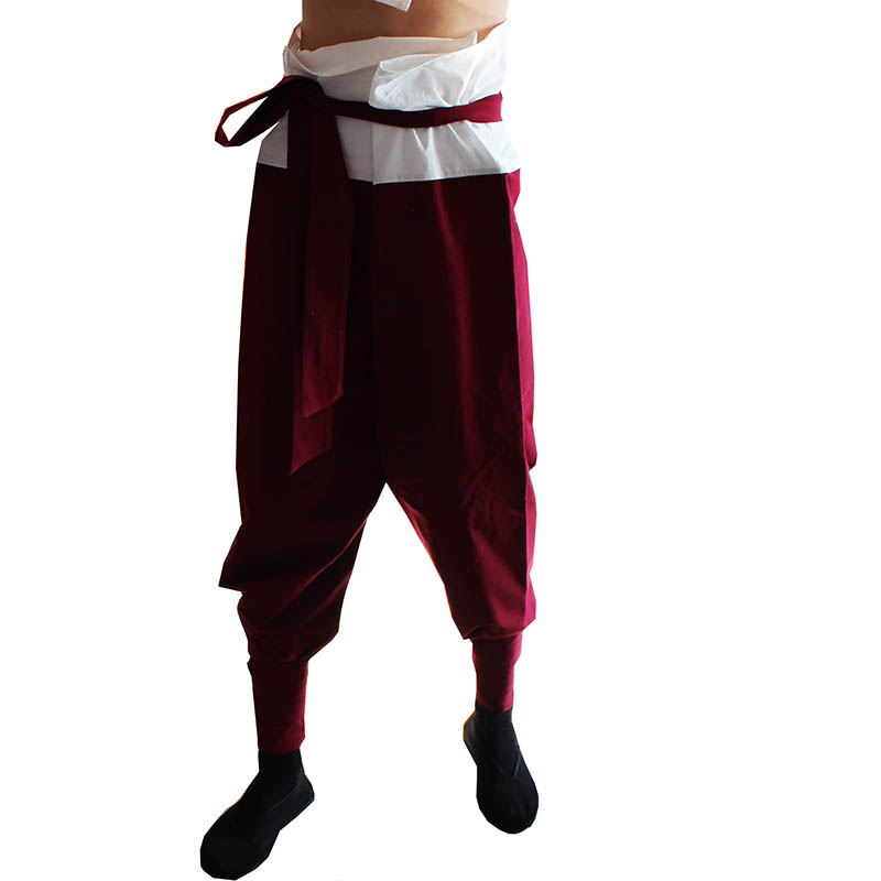 Old fashioned crotch pants men's ladies old memories of the Republic of the Republic down the pants hip hop pants big pants waistpants and fattening.