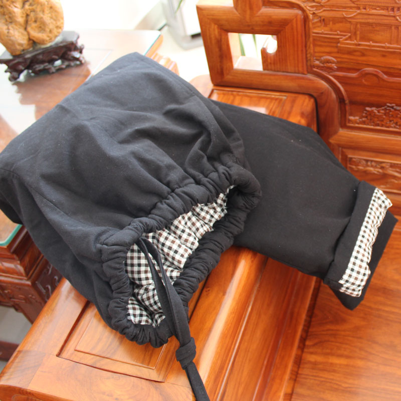 Pure cotton padded cotton pants handmade cotton pants silk cotton pants thick warm pants thick cloth style Men