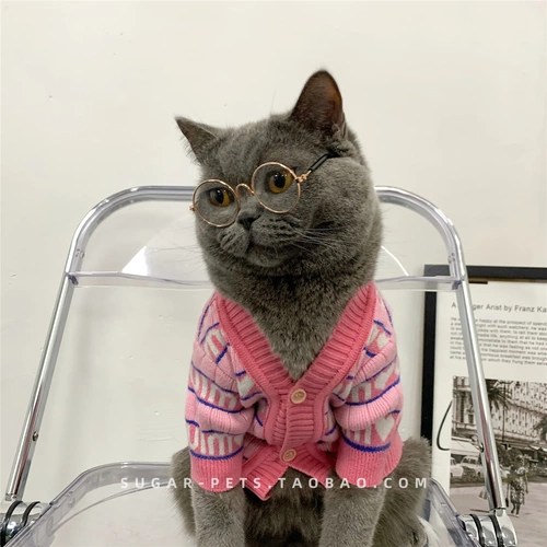 Брендовый зимний удерживающий тепло милый трикотажный кардиган, свитер