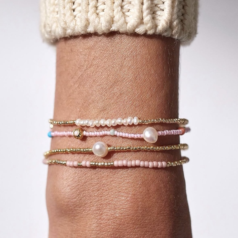 Abode Shanghai In-Stock Anni Lu Authorized Dopamine Beaded Bracelet