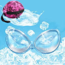 Silicone invisible bra paste swimming transparent invisible underwear wedding bra gathering small chest thickening breast patch breast pad female