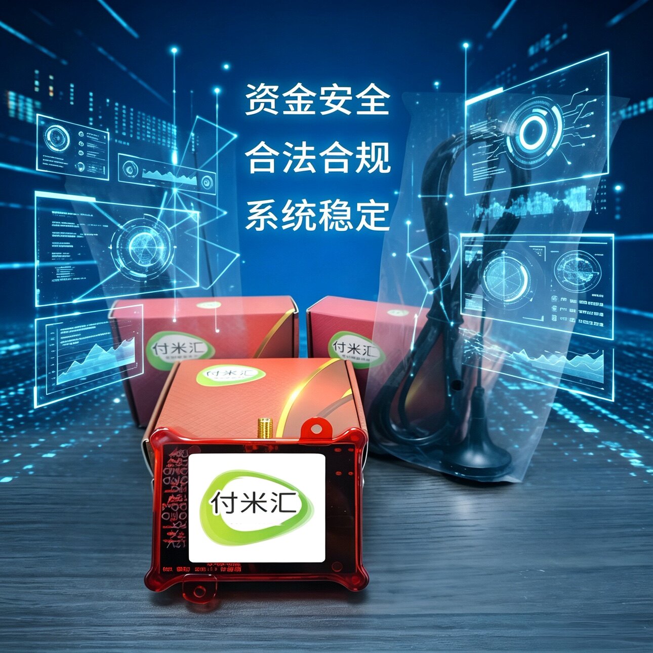 虾米汇扫码支付厂家的LOGO