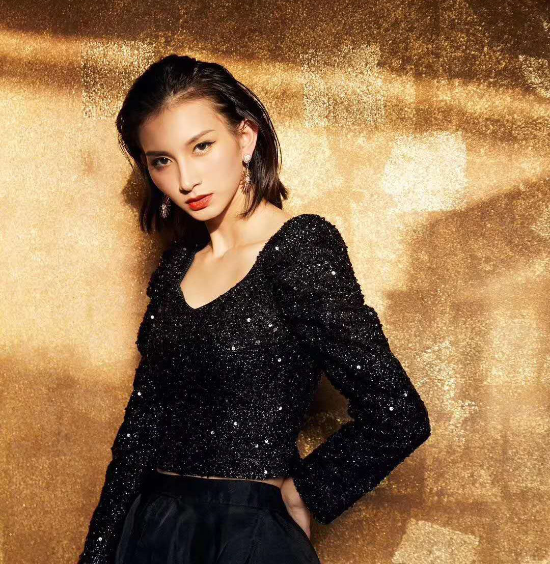 Gold Leaf New Hay Bouquet Hanfu Bouquet Hanfu Photo Props Tonic Light light Bamboo Simple Color Creative Oil Painting Photography Background