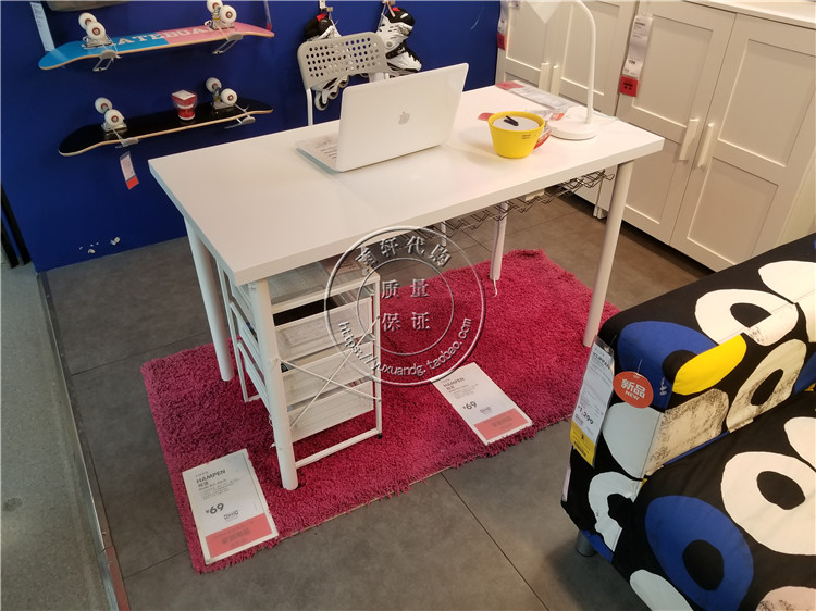 IKEA mua trong nước Limon Addis bàn làm việc máy tính bàn học bàn 120 * 60 cm - Bàn bàn gấp mini