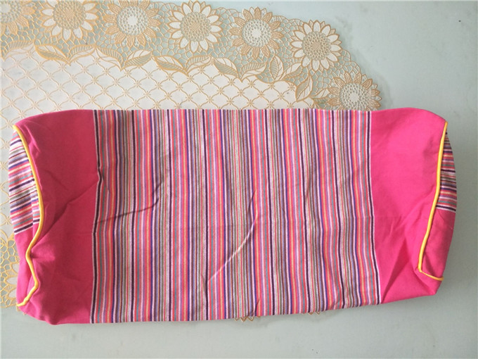 Cotton cũ vải thô cổ tử cung gối dài vuông gối đơn áo khoác người lớn dây kéo không có lõi đảm bảo không bóng gối tựa lưng văn phòng