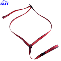 SUT chest ascender fixed belt front adjustable rope climber connecting shoulder strap webbing flat belt matching