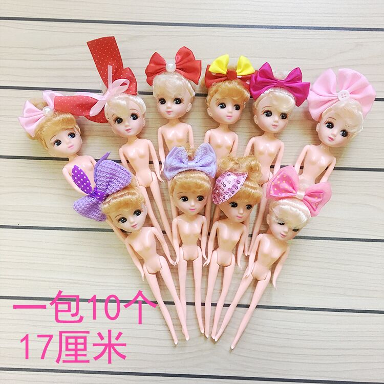 12cm bánh sinh nhật trang trí với bánh trang trí phụ kiện công chúa bối rối búp bê cơ thể khỏa thân bé 20 búp bê cho bé gái
