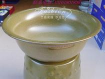 Jingdezhen Ceramic Tea Leaves Fish Tank Fish Basin and Dough Basin Poly Basin U Tortoise Vat Porcelain Large Bowl Pendulum WASH BASIN