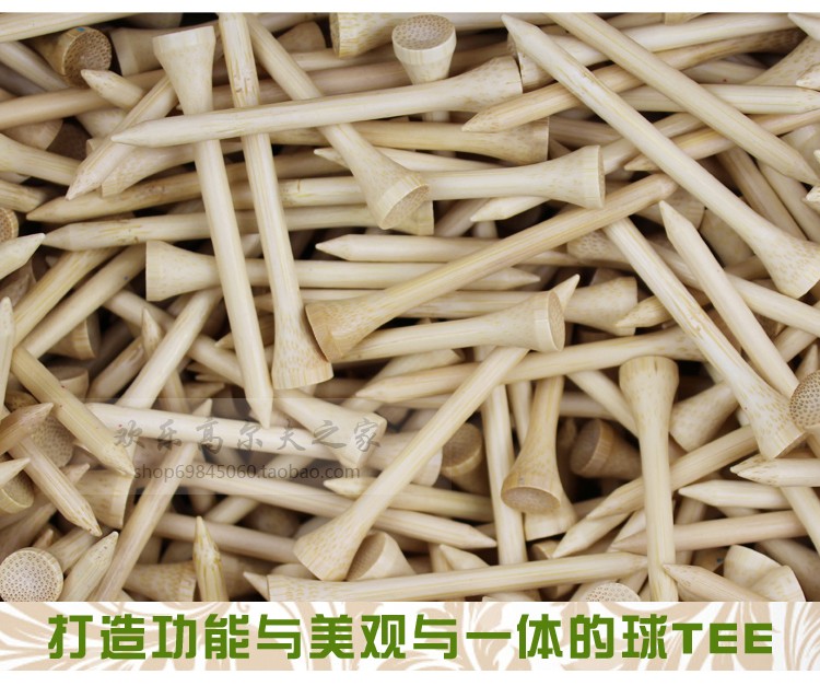 Nhà máy trực tiếp golf tee golf móng tay tre tee gỗ đinh bóng hỗ trợ số lượng lớn màu gỗ bao tay chống nắng nữ