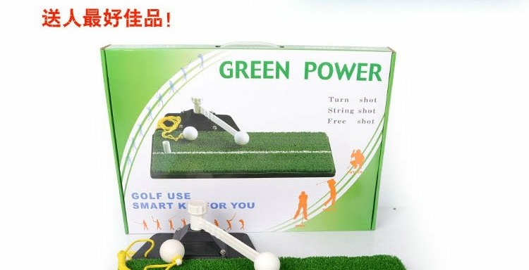 Authentic sân tập golf trong nhà Swing Trainer Golf Mat Gửi Xoay Rod bộ dụng cụ đánh golf	