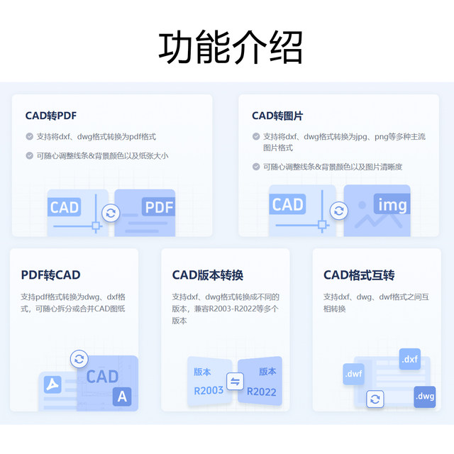 Jinzhou Cad Converter Member Computer Cad Software for Batch Conversion to Pdf Document Image Format and Cad Version Conversion