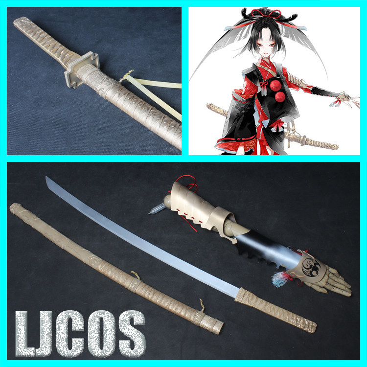 Ljcos 刀劍亂舞小烏丸刀盔甲cosplay道具武器 Ljcos 刀劍亂舞小烏丸刀盔甲cosplay道具武器