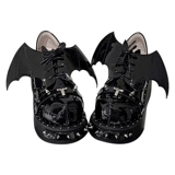 Spot superpink [Night Count] панк-темно-Y2K горячая девушка на толстой подошве с круглым носком женская обувь LO