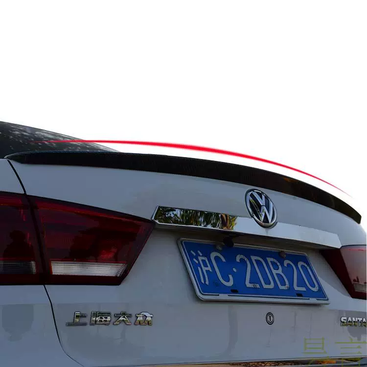 13-17 Volkswagen New Santana đuôi trang trí dải ABS sơn miễn phí cú đấm đuôi gió the thao ô tô