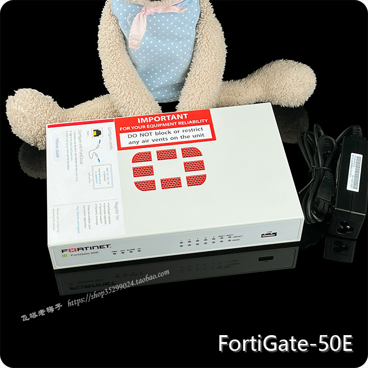 FortiGate 50E Fortinet firewall enterprise branch VPN interconnection supports 40 people online