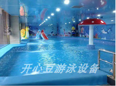 On-site customization of large assembled steel structure film swimming pool Swimming pool School park Constant temperature swimming pool