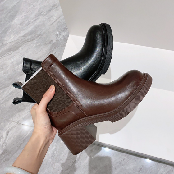 
[Counter Mid-Year Sale] Women's Thick-Soled Fashion Short Boots AB23690