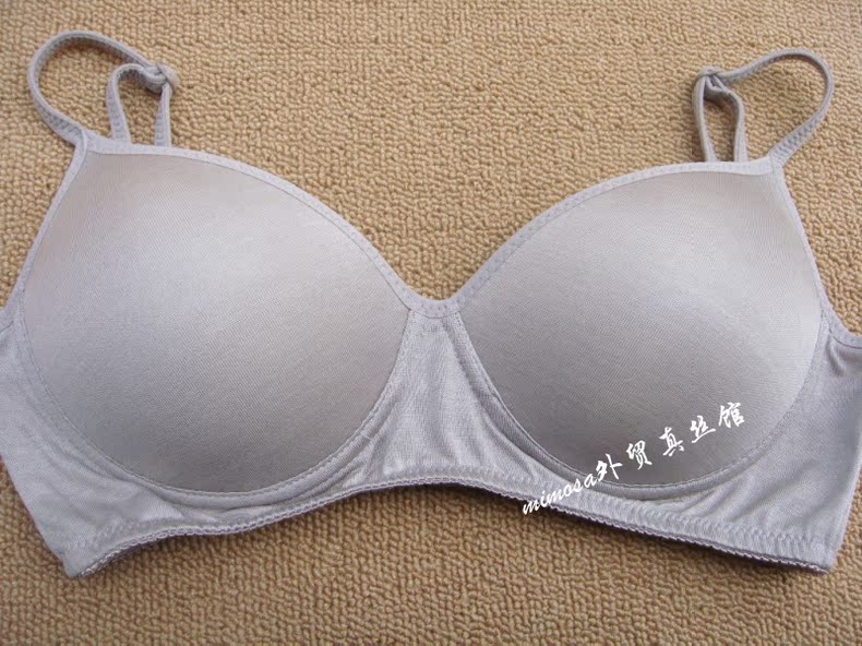 Nhật bản phần mỏng áo ngực lụa thoải mái không có vòng thép ít ladies bra kích thước lớn không có dấu vết ngủ 50 kim nhà máy lụa