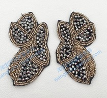 Fashion handmade nail beads clothing accessories collar pair flower skirt clothes shoulder decoration DIY floral headdress hair accessories material