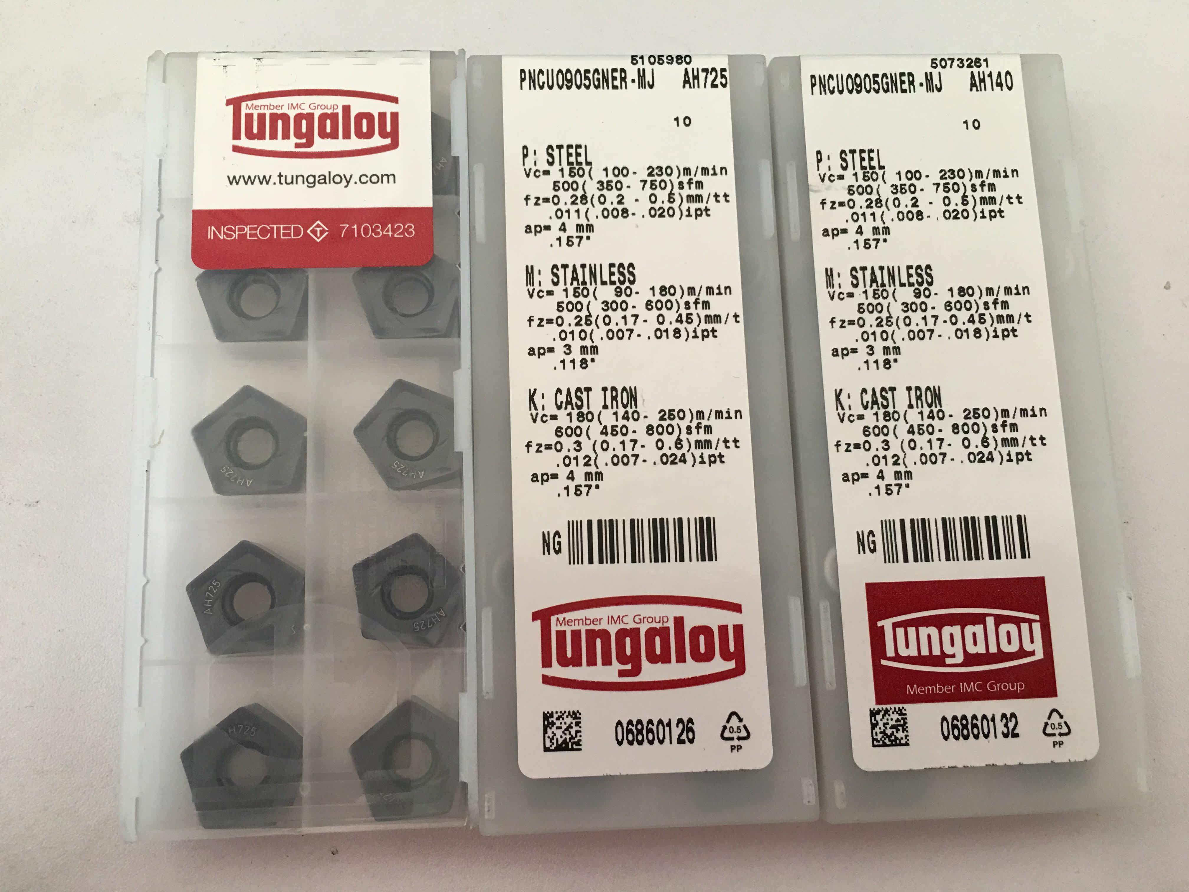 Authentic Japanese Toshiba TUNGALOY PNCU0905GNER-MJ AH725 AH140 (pre-purchase consultation 