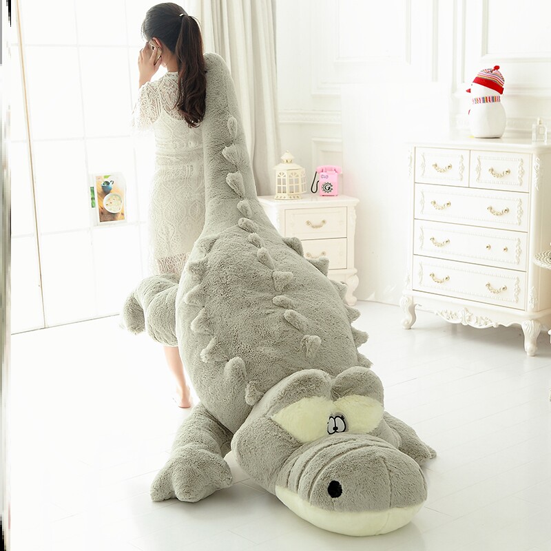 Plush toy large oversized net red crocodile doll cute doll to send birthday gift girls sleeping pillow
