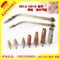 H01-2 torch head barrel plus fine barrel H01-2H01-6 nozzle Liquefied gas nozzle